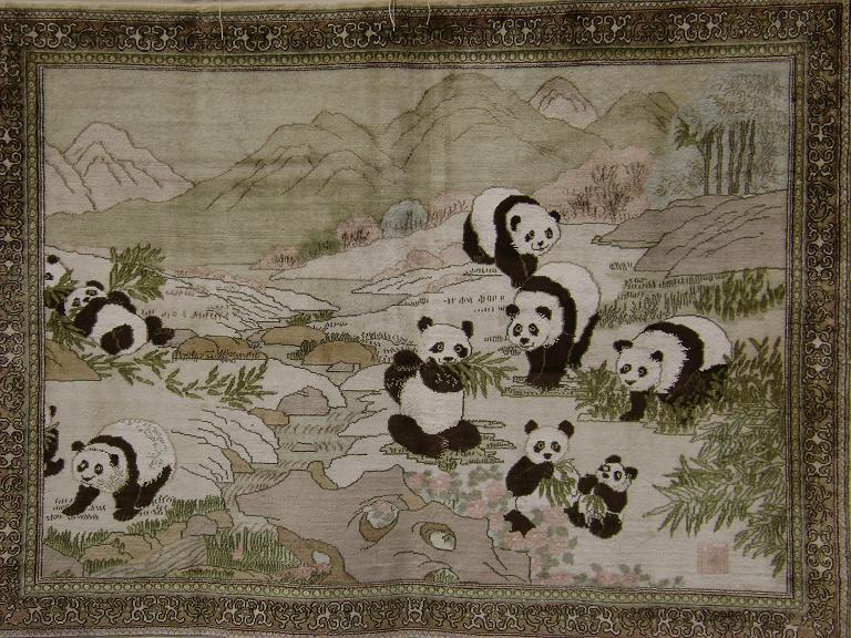 Panda rug