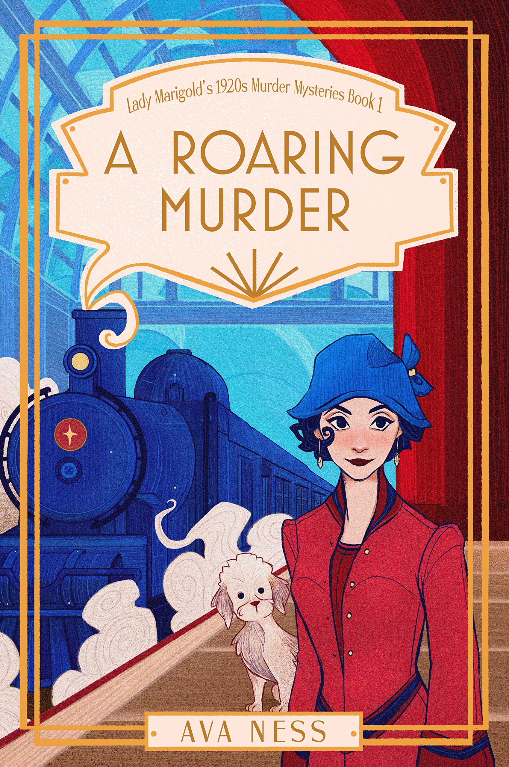 A Roaring Murder book cover