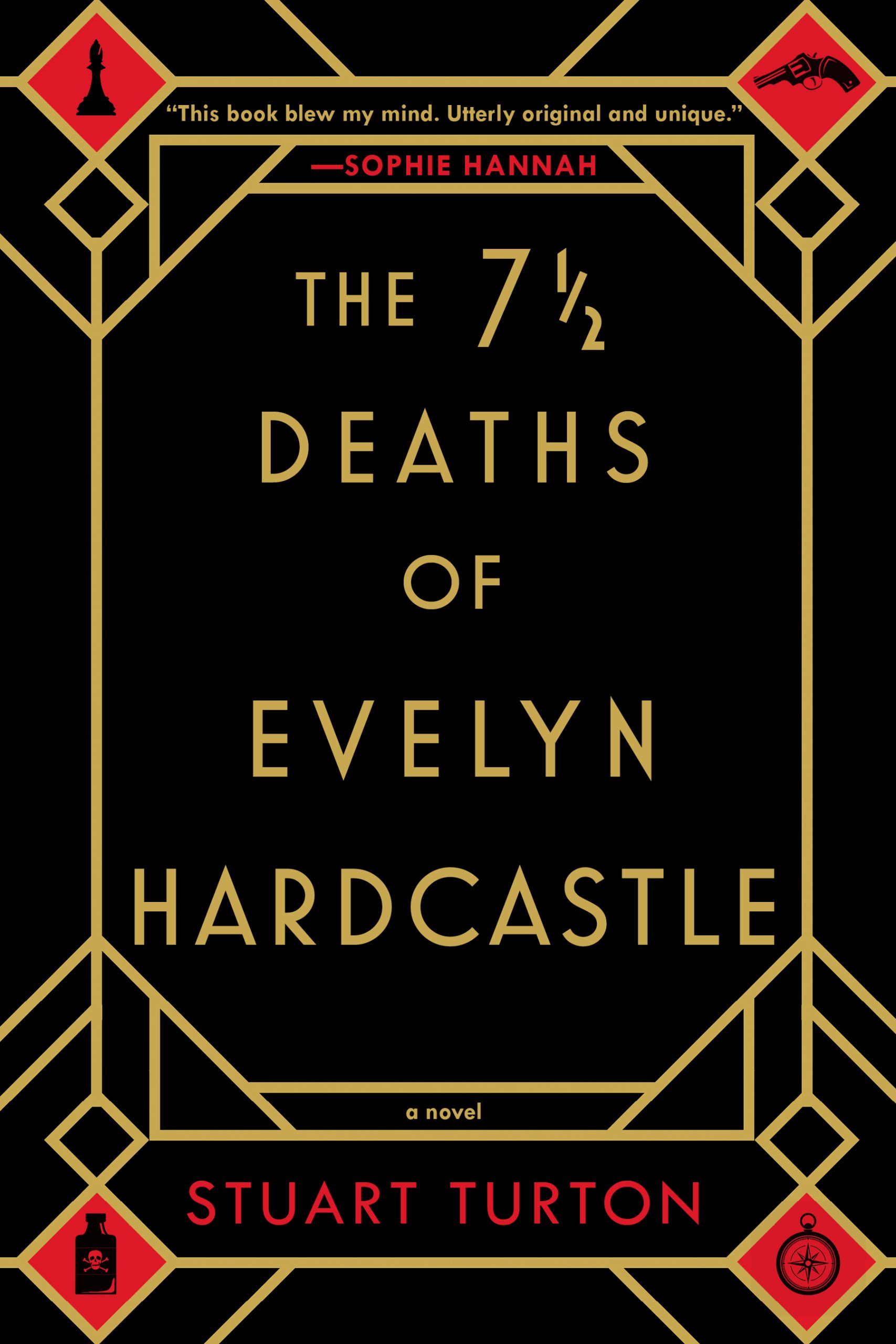 The 7½ Deaths of Evelyn Hardcastle book cover